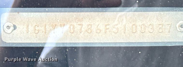 image for item EG5826 1985 Chevrolet Corvette 