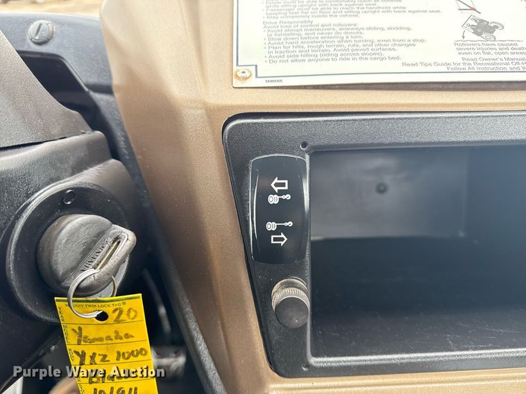 image for item EG5827 2020 Yamaha YXZ1000 utility vehicle