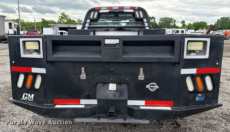 image for item EG5831 2019 Ford F550 Super Duty Crew Cab flatbed truck