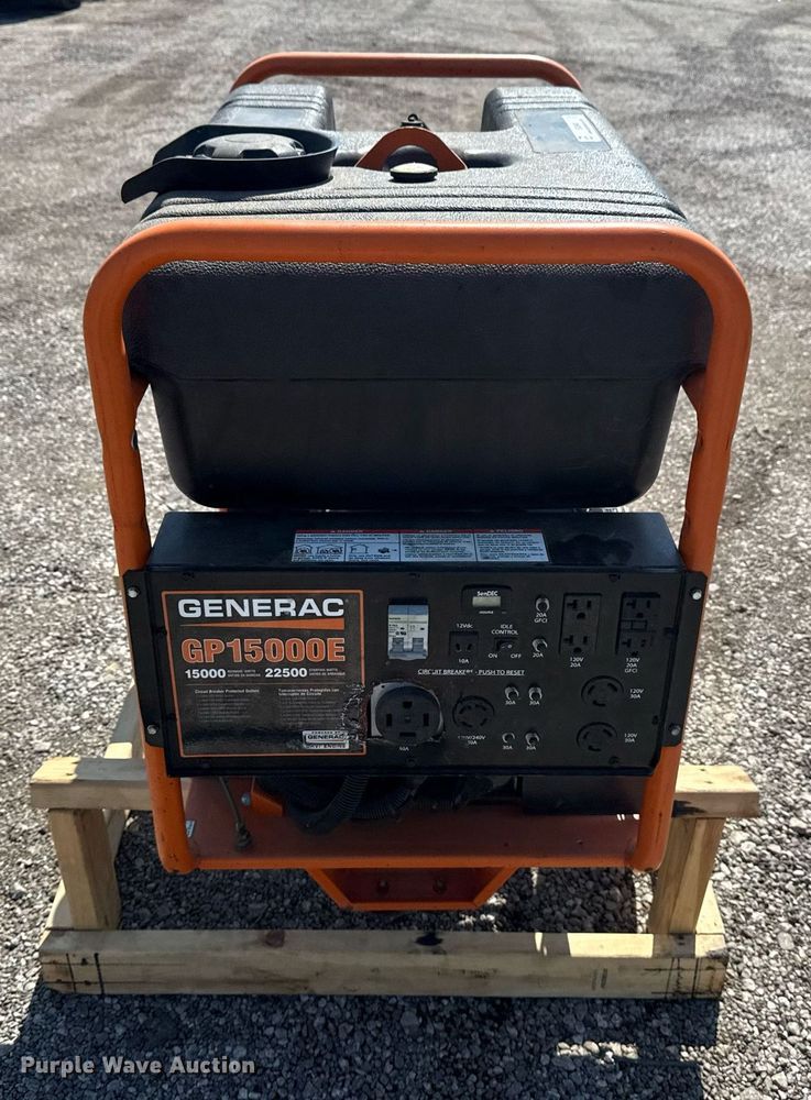 image for item EG5840 Generac GP15000E generator