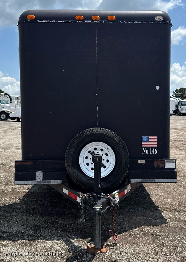 image for item EG5842 2000 Roadrunner Trailer Mfg 20ME22 utility trailer with generator