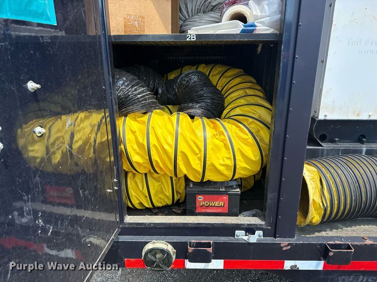 image for item EG5842 2000 Roadrunner Trailer Mfg 20ME22 utility trailer with generator