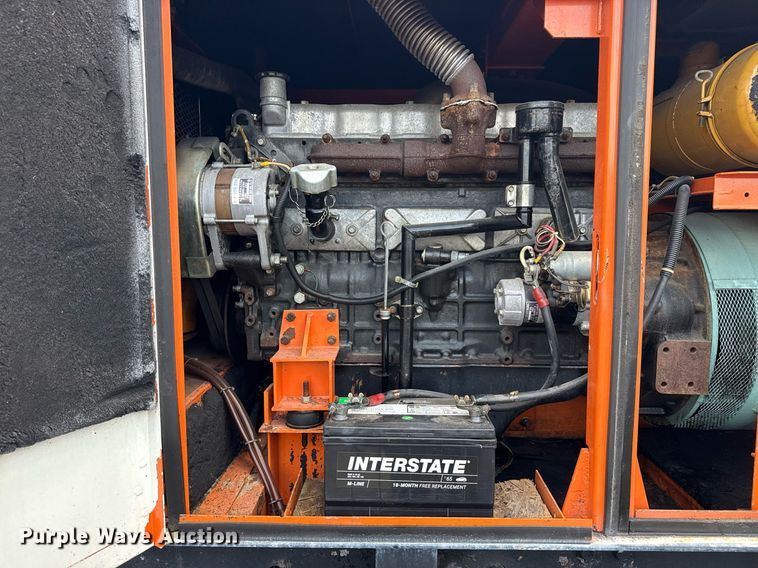 image for item EG5842 2000 Roadrunner Trailer Mfg 20ME22 utility trailer with generator