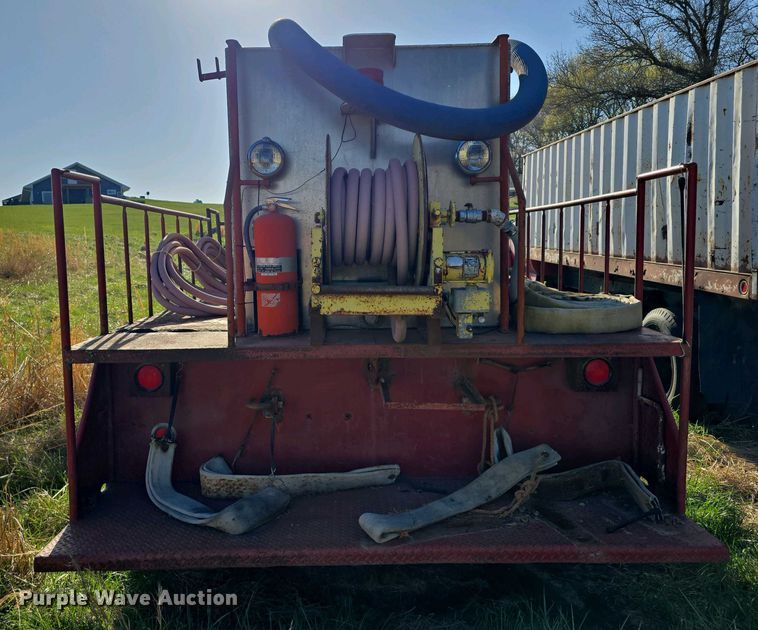 image for item EH8864 1979 Chevrolet Custom Deluxe C70 pumper fire truck