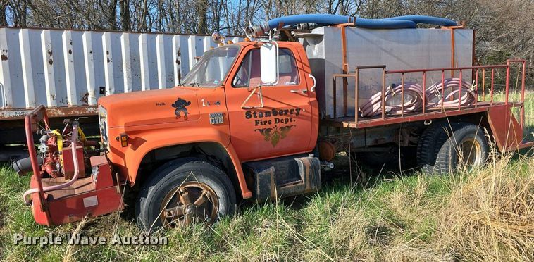 image for item EH8864 1979 Chevrolet Custom Deluxe C70 pumper fire truck
