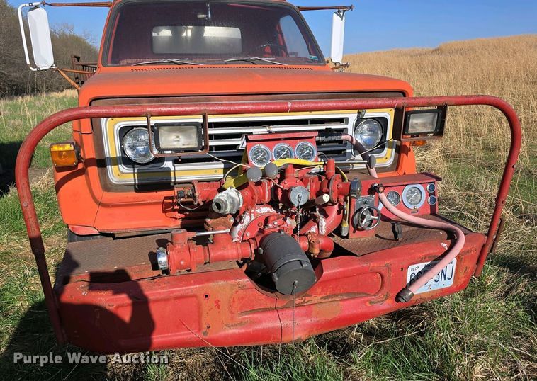 image for item EH8864 1979 Chevrolet Custom Deluxe C70 pumper fire truck
