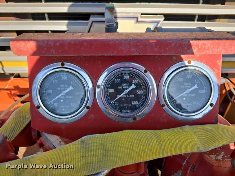 image for item EH8864 1979 Chevrolet Custom Deluxe C70 pumper fire truck