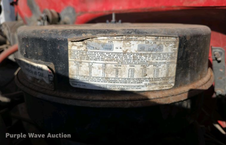 image for item EH8864 1979 Chevrolet Custom Deluxe C70 pumper fire truck