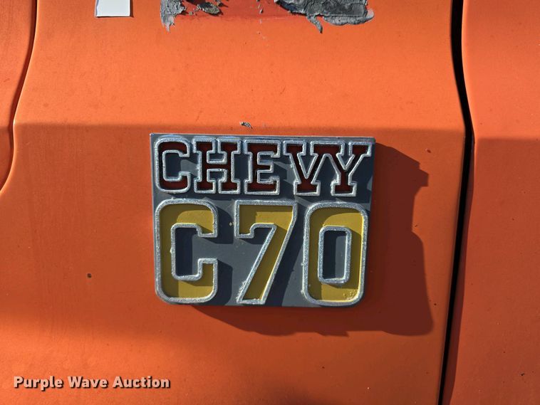 image for item EH8864 1979 Chevrolet Custom Deluxe C70 pumper fire truck