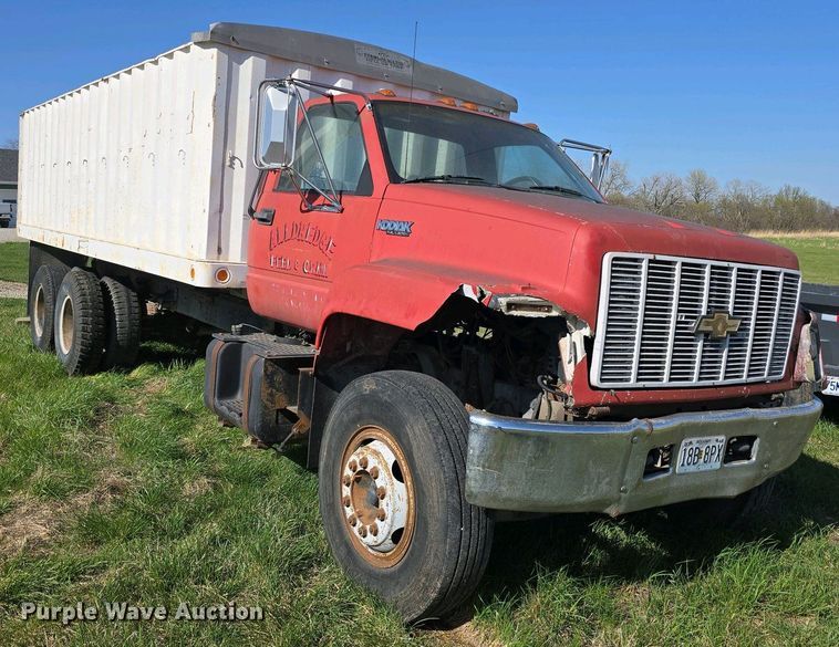 image for item EH8866 1991 Chevrolet Kodiak C7 grain truck