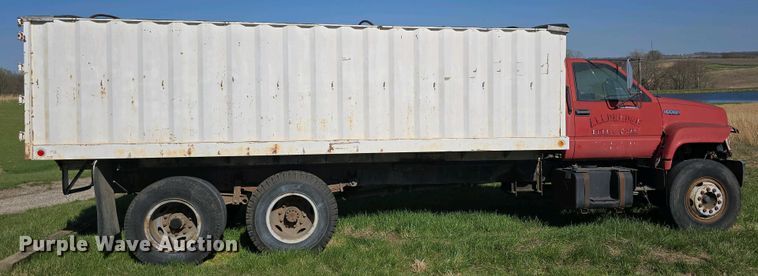 image for item EH8866 1991 Chevrolet Kodiak C7 grain truck