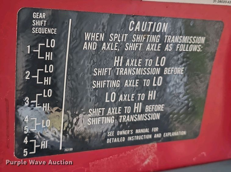 image for item EH8866 1991 Chevrolet Kodiak C7 grain truck