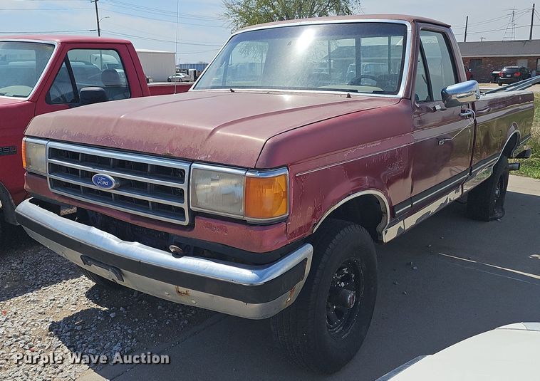 image for item EH8886 1990 Ford F150 pickup truck
