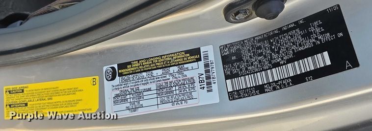 image for item EH8954 2006 Toyota Sienna LE van