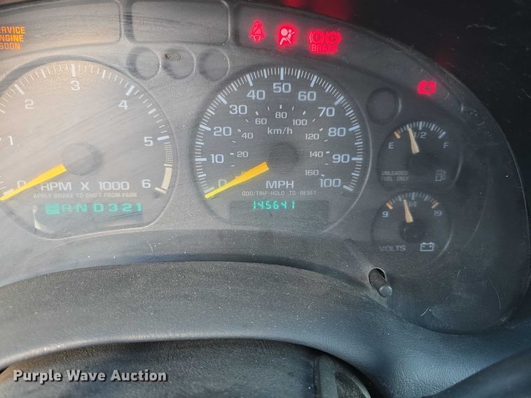 image for item EH8958 1999 Chevrolet Blazer LS SUV