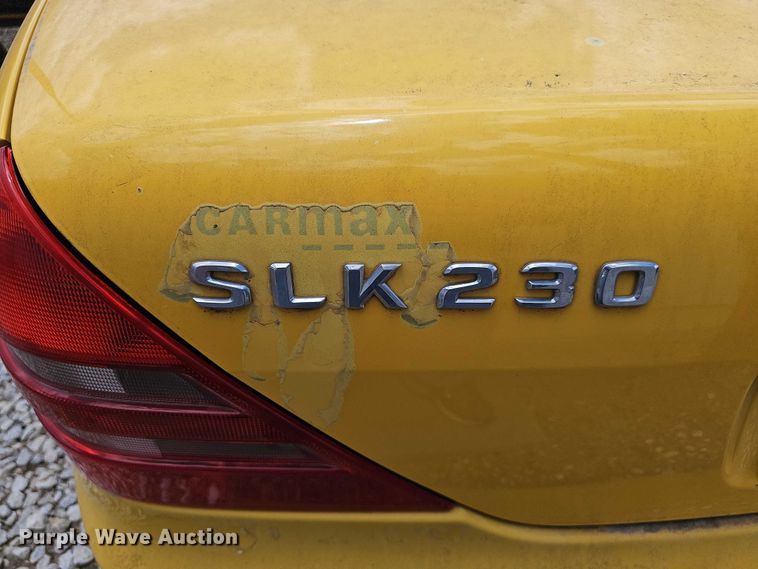 image for item EH8969 1999 Mercedes-Benz SLK230 Kompressor Sport 