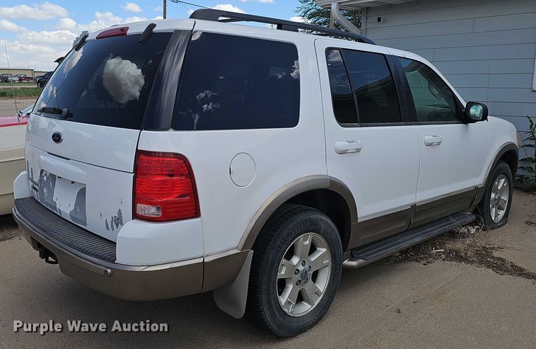 image for item EH8975 2003 Ford Explorer Eddie Bauer SUV
