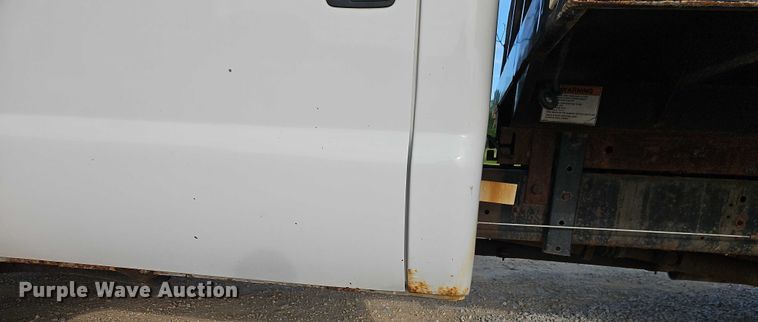 image for item EJ0043 2014 Ford F450 Super Duty XL dump flatbed truck