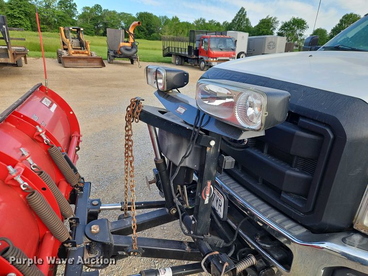 image for item EJ0043 2014 Ford F450 Super Duty XL dump flatbed truck