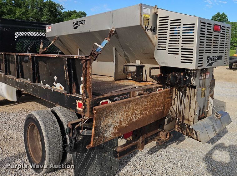 image for item EJ0043 2014 Ford F450 Super Duty XL dump flatbed truck