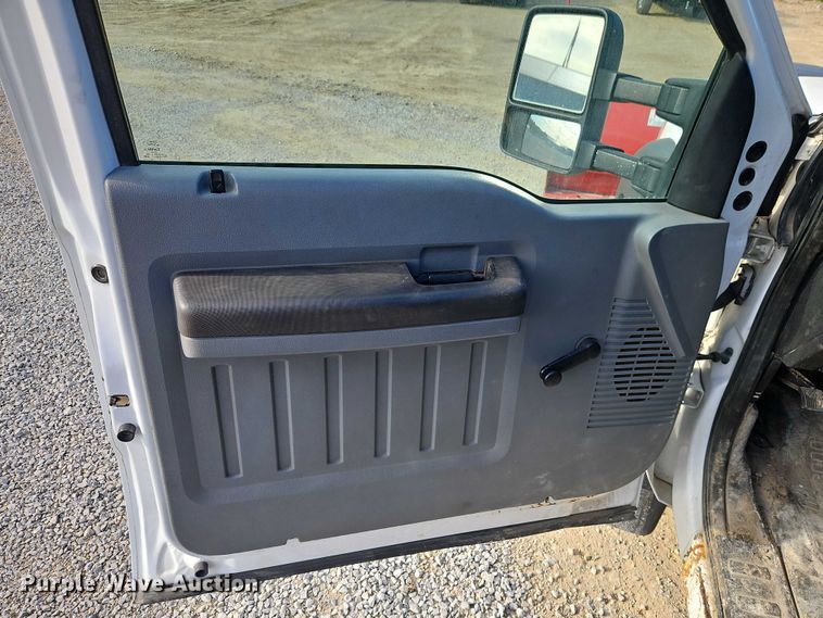 image for item EJ0043 2014 Ford F450 Super Duty XL dump flatbed truck