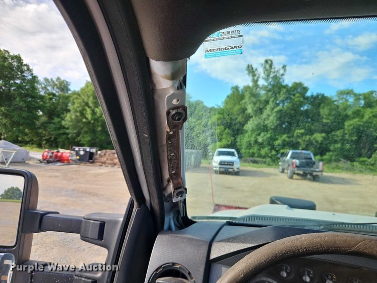 image for item EJ0043 2014 Ford F450 Super Duty XL dump flatbed truck