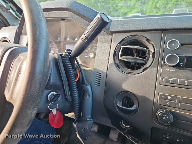 image for item EJ0043 2014 Ford F450 Super Duty XL dump flatbed truck