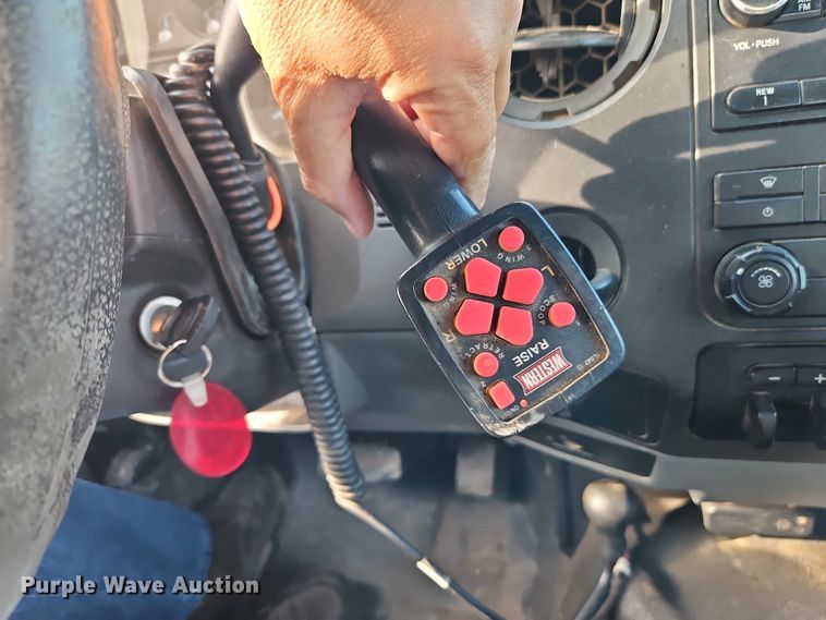 image for item EJ0043 2014 Ford F450 Super Duty XL dump flatbed truck