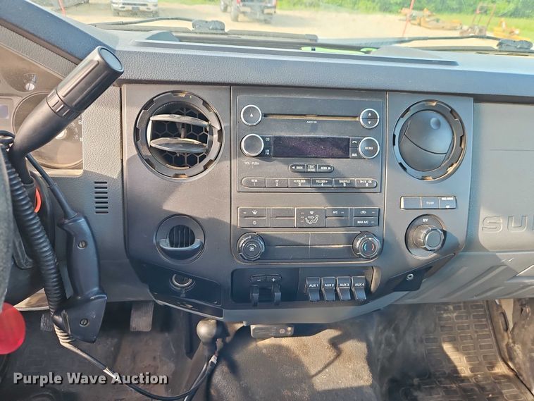 image for item EJ0043 2014 Ford F450 Super Duty XL dump flatbed truck