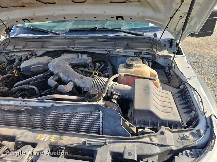 image for item EJ0043 2014 Ford F450 Super Duty XL dump flatbed truck