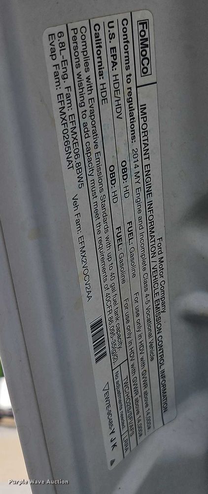 image for item EJ0043 2014 Ford F450 Super Duty XL dump flatbed truck