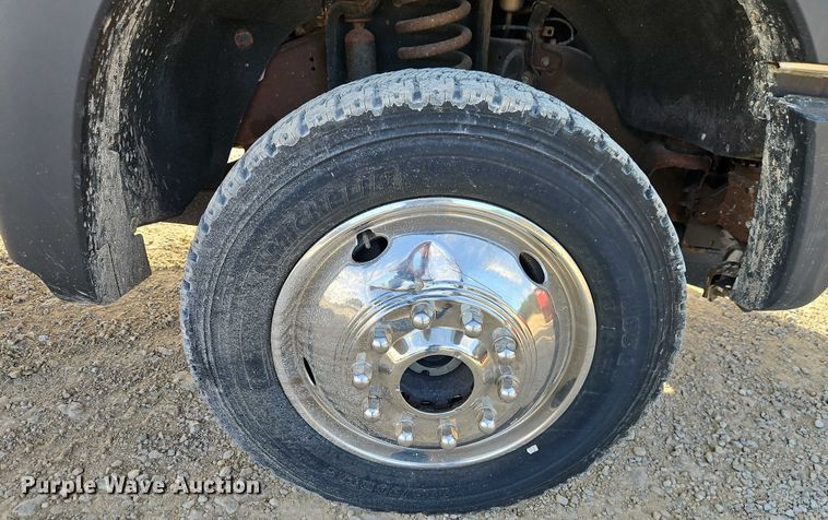 image for item EJ0043 2014 Ford F450 Super Duty XL dump flatbed truck