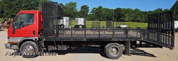 image for item EJ0044 2003 Mitsubishi Fuso flatbed truck