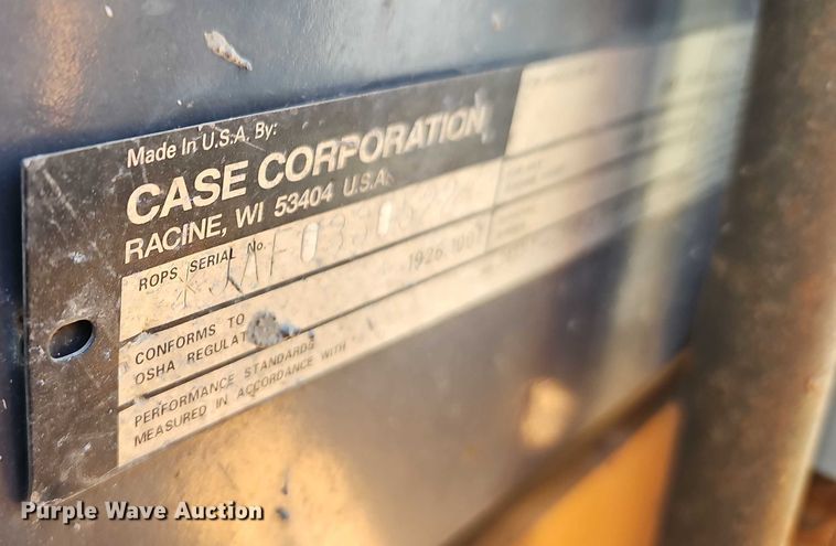 image for item EJ0045 2002 Case 85XT skid steer loader