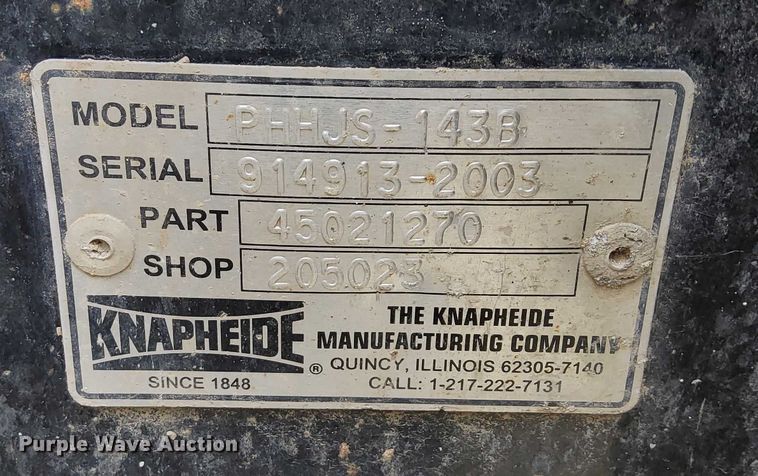 image for item EJ0061 2003 GMC W4 dump flatbed truck