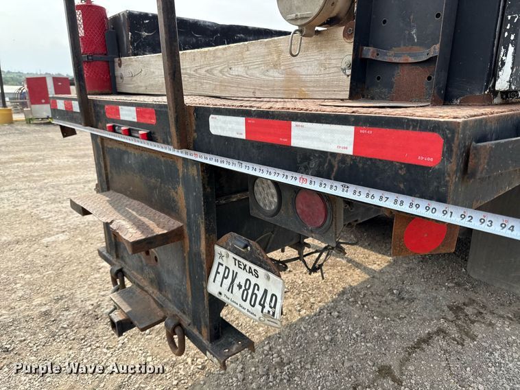 image for item EJ3744 2003 Freightliner FL80 flatbed truck