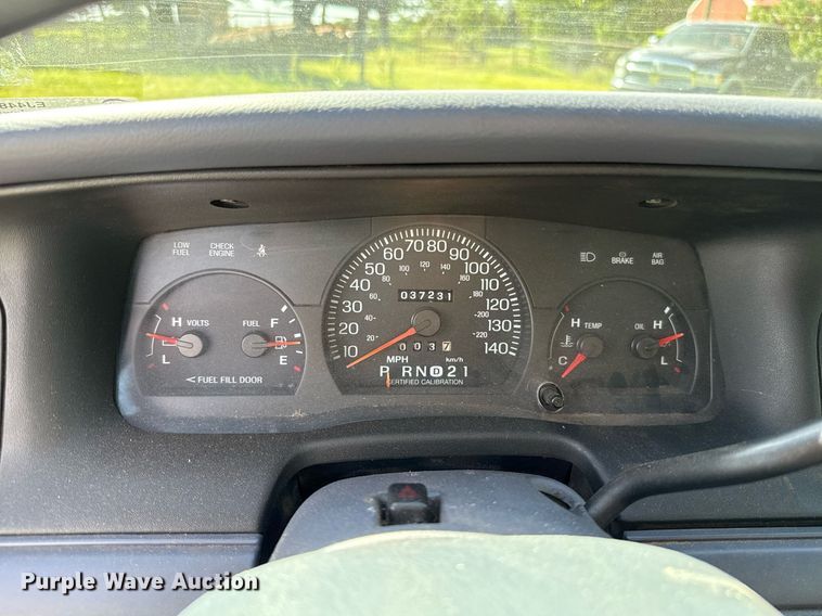 image for item EJ4489 1998 Ford Crown Victoria Police Interceptor  