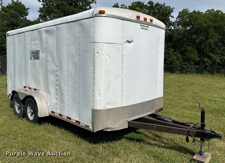 image for item EJ4490 2009 Express  Trailer enclosed cargo trailer