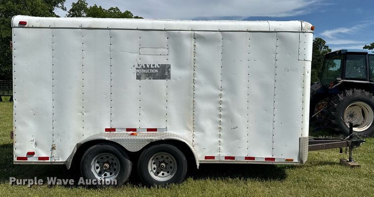 image for item EJ4490 2009 Express  Trailer enclosed cargo trailer