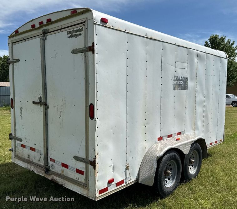 image for item EJ4490 2009 Express  Trailer enclosed cargo trailer