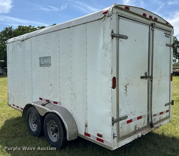 image for item EJ4490 2009 Express  Trailer enclosed cargo trailer