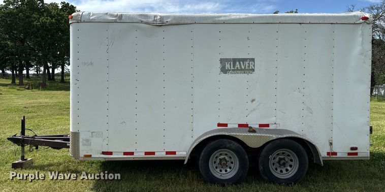 image for item EJ4490 2009 Express  Trailer enclosed cargo trailer