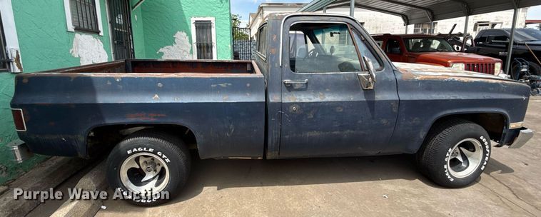 image for item EJ4493 1984 Chevrolet C10 pickup truck