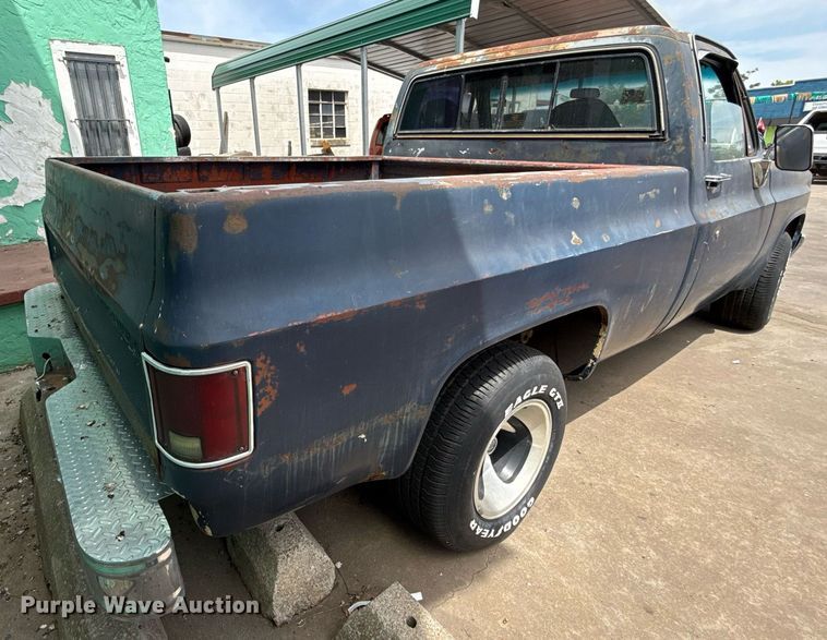 image for item EJ4493 1984 Chevrolet C10 pickup truck