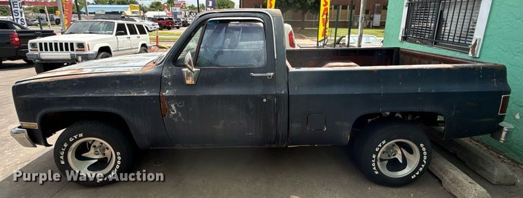 image for item EJ4493 1984 Chevrolet C10 pickup truck