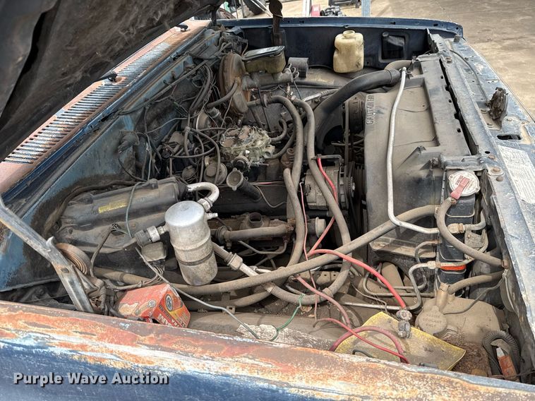 image for item EJ4493 1984 Chevrolet C10 pickup truck