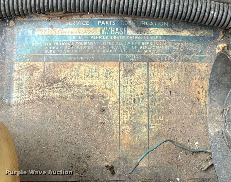 image for item EJ4493 1984 Chevrolet C10 pickup truck