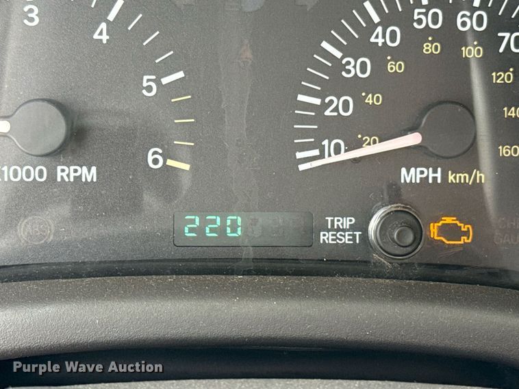 image for item EJ4496 2001 Jeep Cherokee SUV