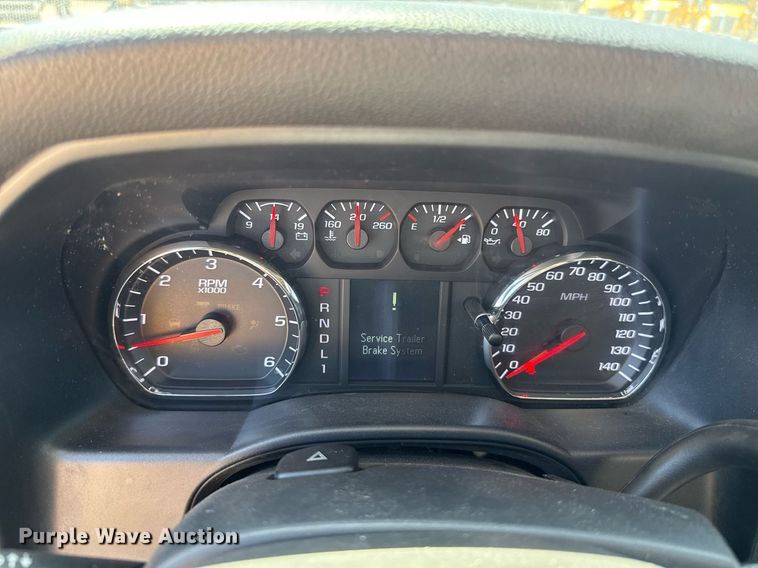 image for item EJ4518 2017 Chevrolet Silverado 3500HD utility bed pickup truck