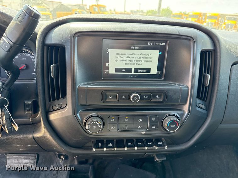 image for item EJ4518 2017 Chevrolet Silverado 3500HD utility bed pickup truck